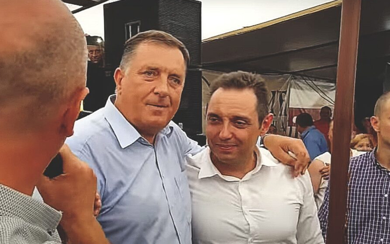 Dodik imenovao Vulina za senatora Republike Srpske