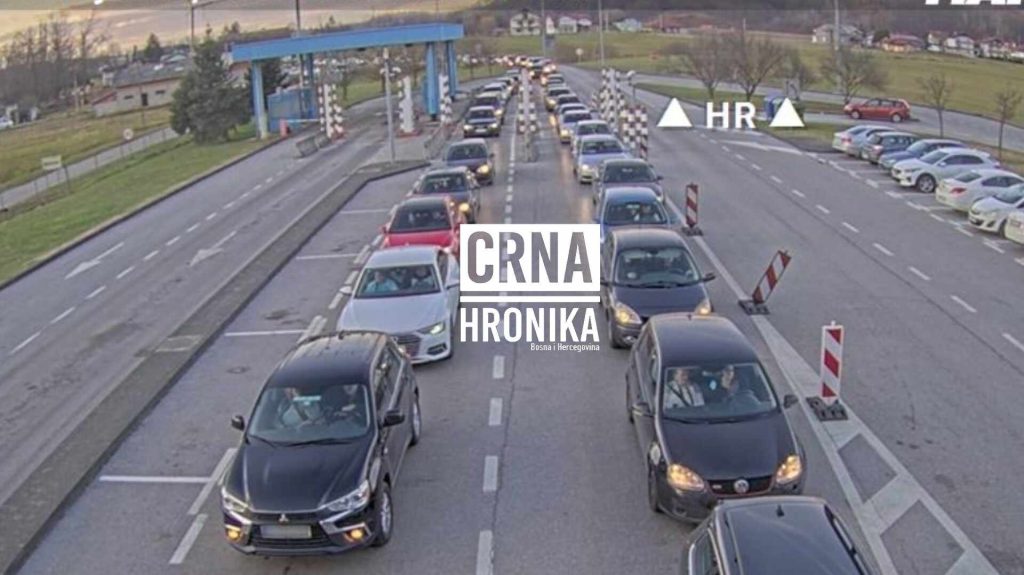 Gužve na svim pravcima u Bosni i Hercegovini