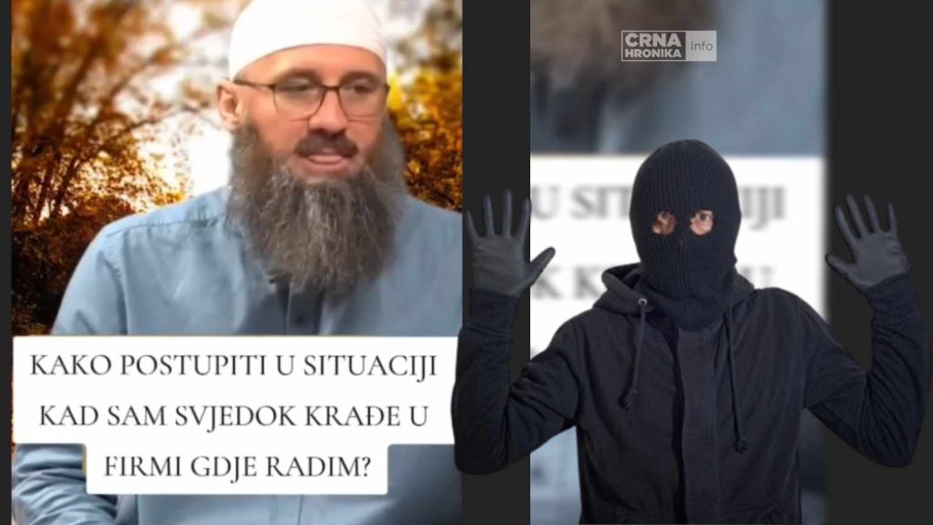 Pezića pitali kako treba musliman reagovati ako je svjedok krađe u firmi?