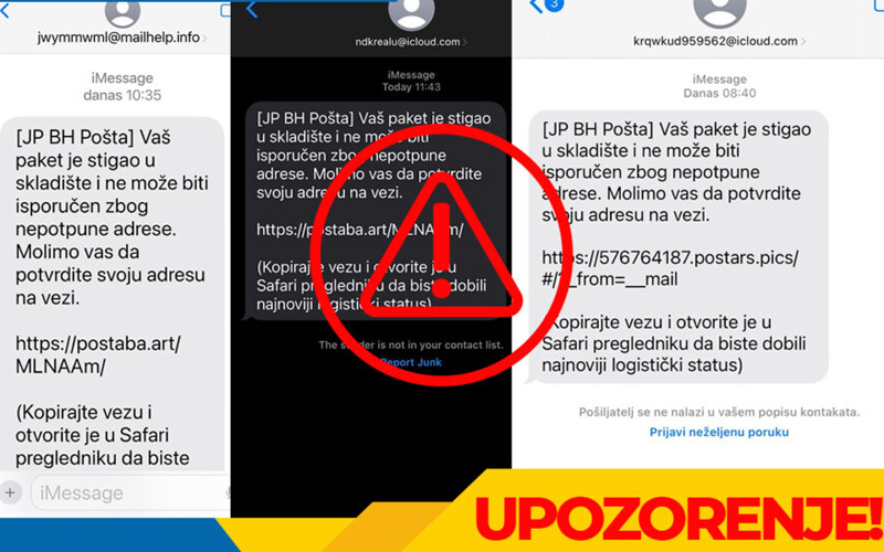 Veliko upozorenje za građane iz BH Pošte