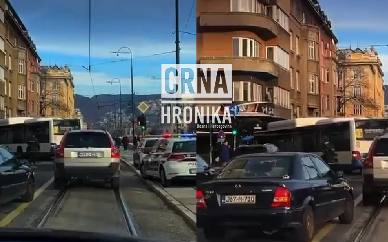 U centru Sarajeva se sudarila dva gradska autobusa