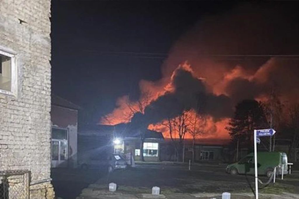 Požar u banji, terapijski blok izgorio do temelja