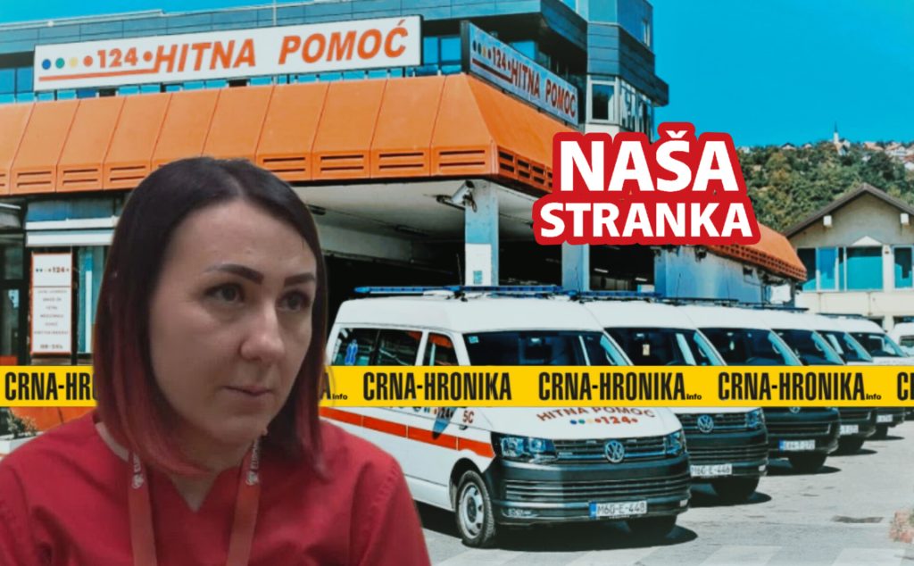 JU Zavod za hitnu medicinsku pomoć pripao Našoj Stranci: “Uposlenici ne žele VD direktoricu”