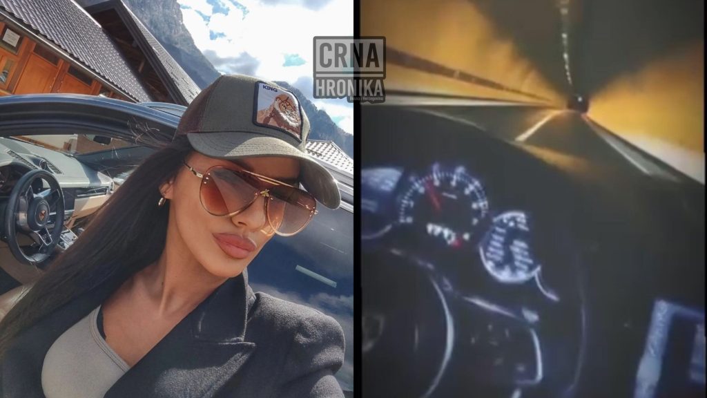 (FOTO) Influenserica Melika skupocjenog Porsche-a vozila 171 km/h. Kaže ima opravdanje za to