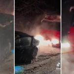 (VIDEO) Šleper zaglavio u snijegu, izvukao ga Audi