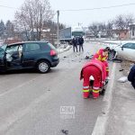 Dvije osobe povrijeđene u teškom sudaru u mjestu Brnjaci