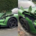 (FOTO) Neko makazama za lim izrezao skupocjenog Porschea pa ukrao svjetla od 3.500 eura