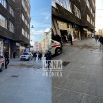 Obrušila se fasada u centru Sarajeva i udarila ženu