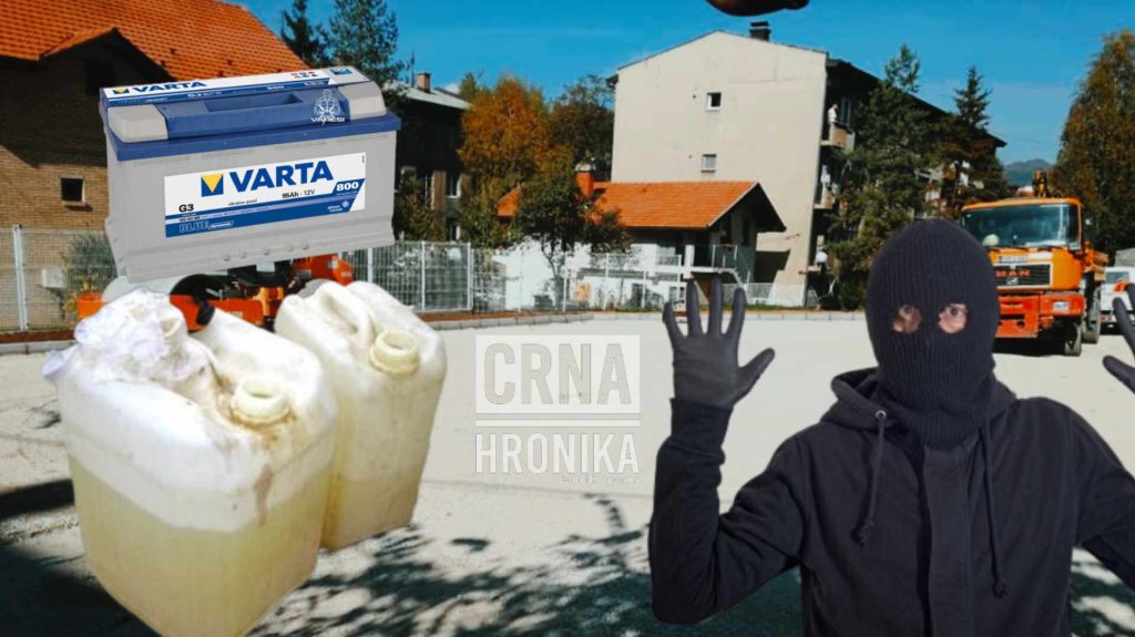 Policija traga za lopovom koji je ukrao 280 litara goriva i 2 akumulatora