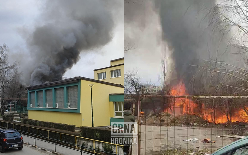 (VIDEO) Veliki požar na Čengić Vili, vatrogasci na terenu