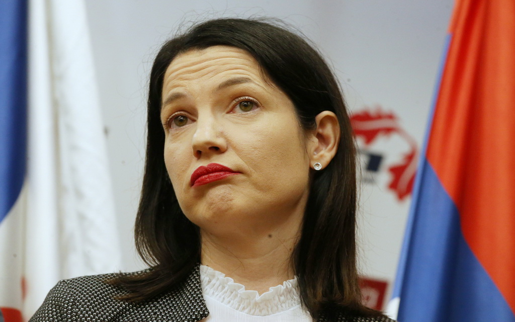 Jelena Trivić, predsjednica Narodnog fronta, optužuje Milorada Dodika za izdajničku politiku