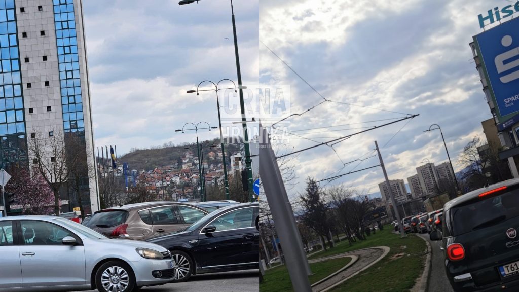 Saobraćajni kolaps u Sarajevu zbog nesreće