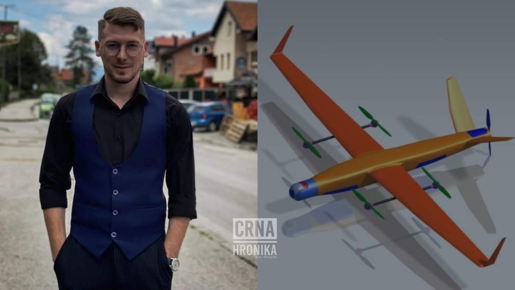 Mladi Malik iz Visokog nakon što je boravio u dijaspori, shvatio je da želi ostati u BiH i praviti dronove