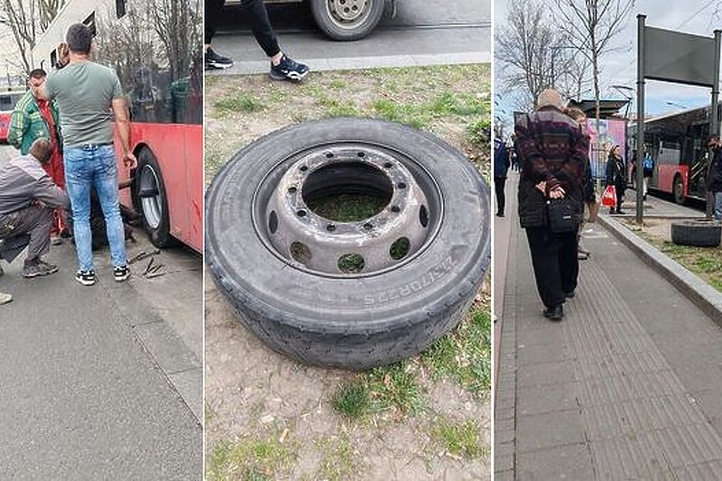 Mehaničar priveden jer je otpao točak sa autobusa i udario u stariju ženu