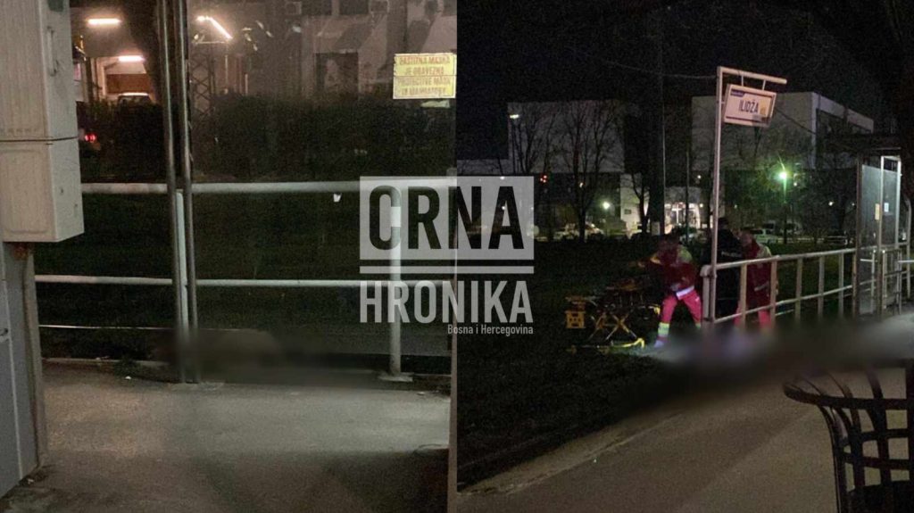 (FOTO) Tragedija na Ilidži: Tramvaj udario muškarca