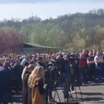 Protest radnika RiTE Ugljevik, koji traže odlazak ruskog oligarha