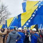 Stotine rudara sa zastavama BiH došlo na proteste u Sarajevo