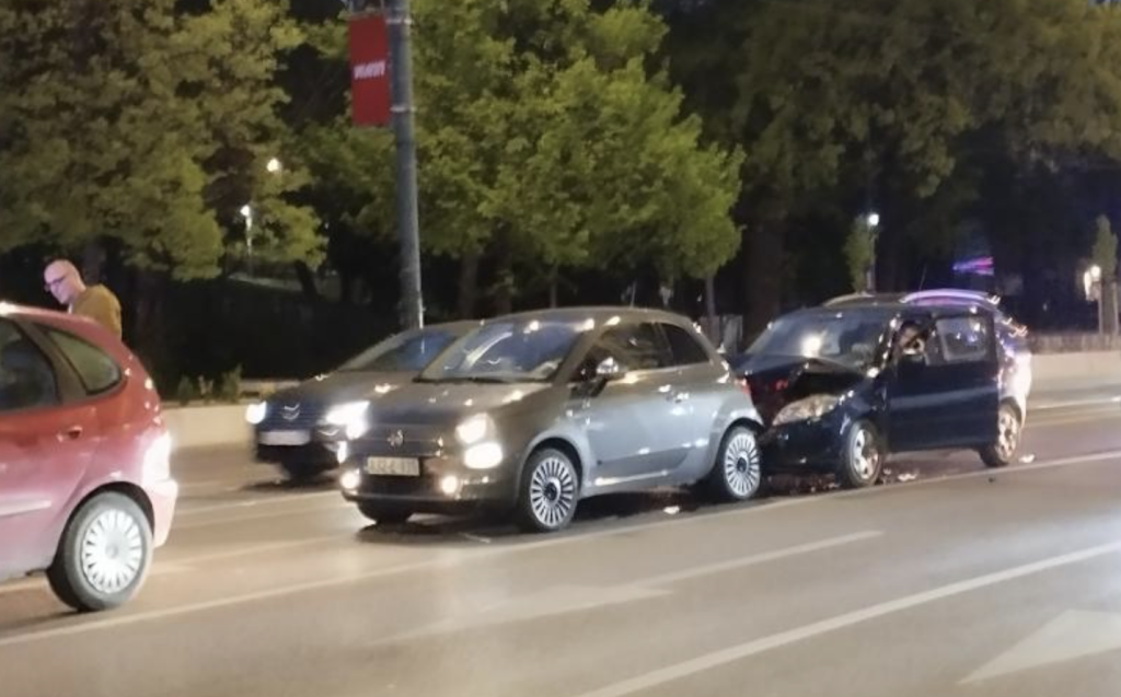 Lančani sudar kod Aria centra u Sarajevu