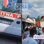 (VIDEO) Požar na Baščaršiji: Zapalio se fast food Alo Alo