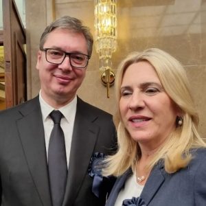 Cvijanović pohvalila Vučića: “Hvala za lavovsku borbu za RS”