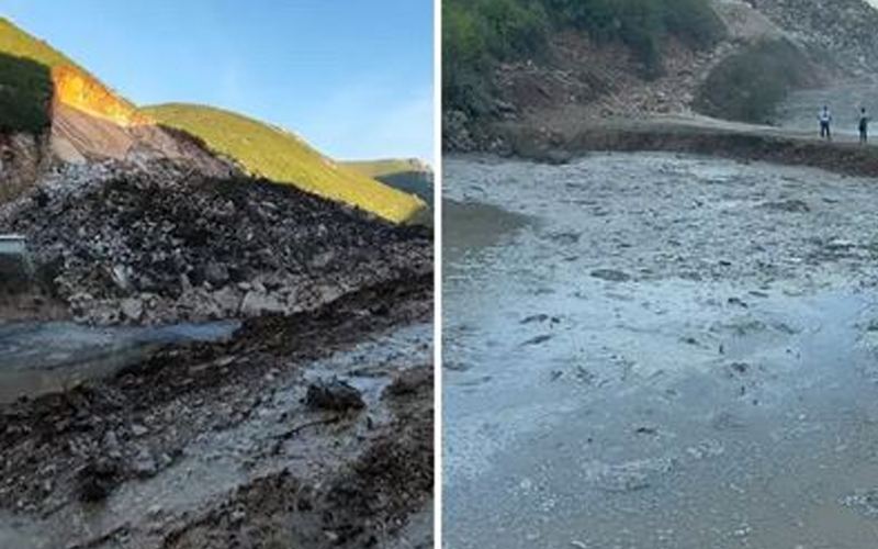 U velikom odronu kod Mostara povrijeđene dvije osobe, tri vozila završila u rijeci