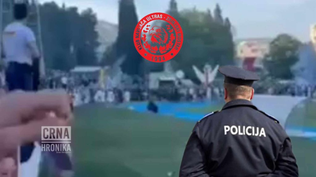 Pojavio se video sukoba Ultrasa sa policijom u Mostaru