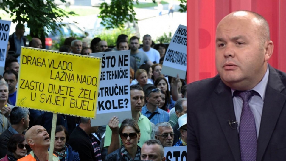 MUP naljutio sindikalce: Zabrana borbe za bolje obrazovanje je mrak demokratije