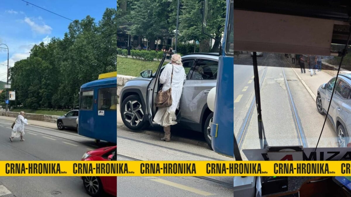 (FOTO) Popularna pjevačica blokirala tramvajski saobraćaj u Sarajevu