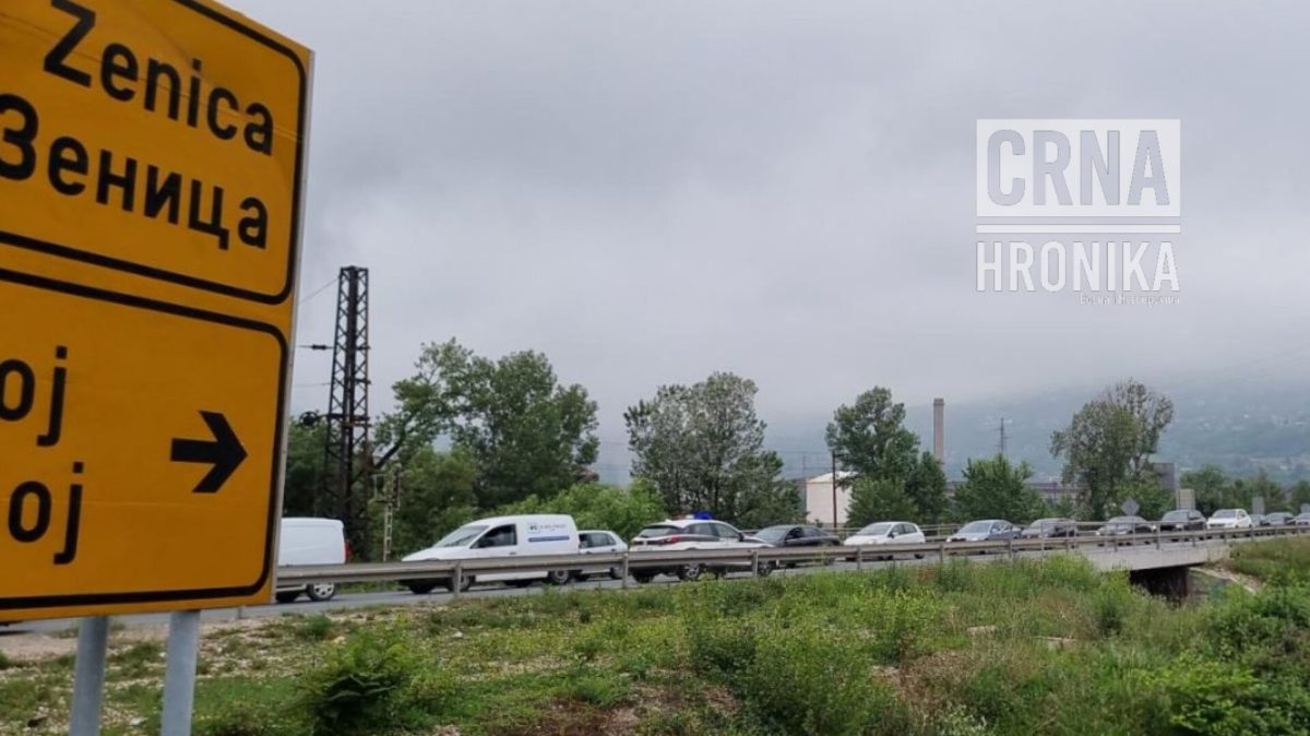 (VIDEO) Drama kod Zenice: Vozač bježao policiji pa završio u rijeci