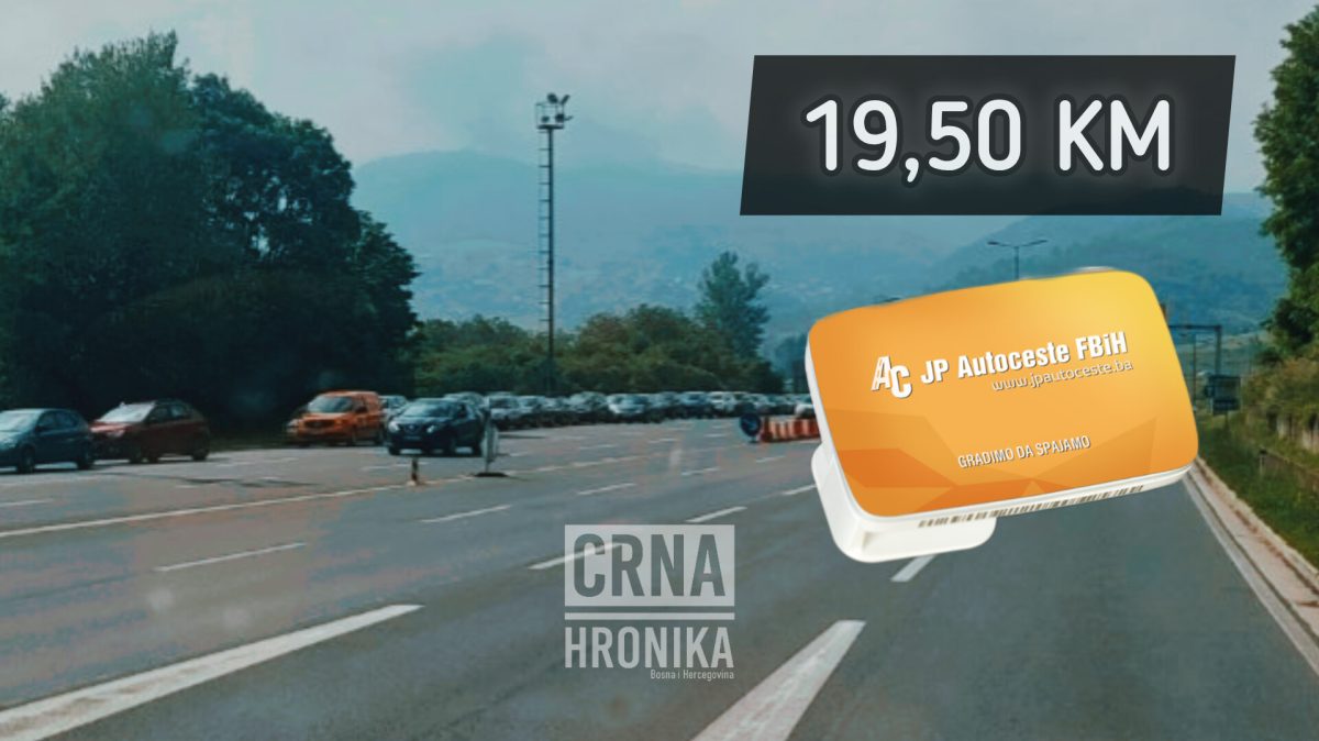 Ogromne gužve na naplatnim kućicama: Vozači stoje u redu kako bi kupili ACC uređaj za 19,50 KM