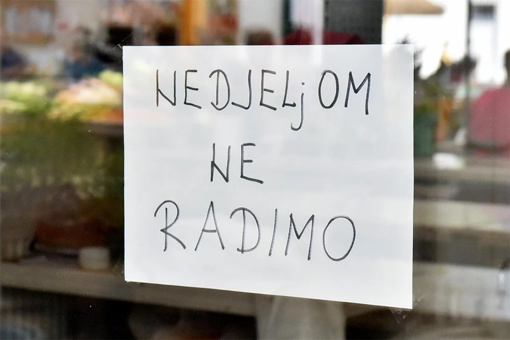 Počela javna rasprava o neradnoj nedjelji u Federaciji BiH