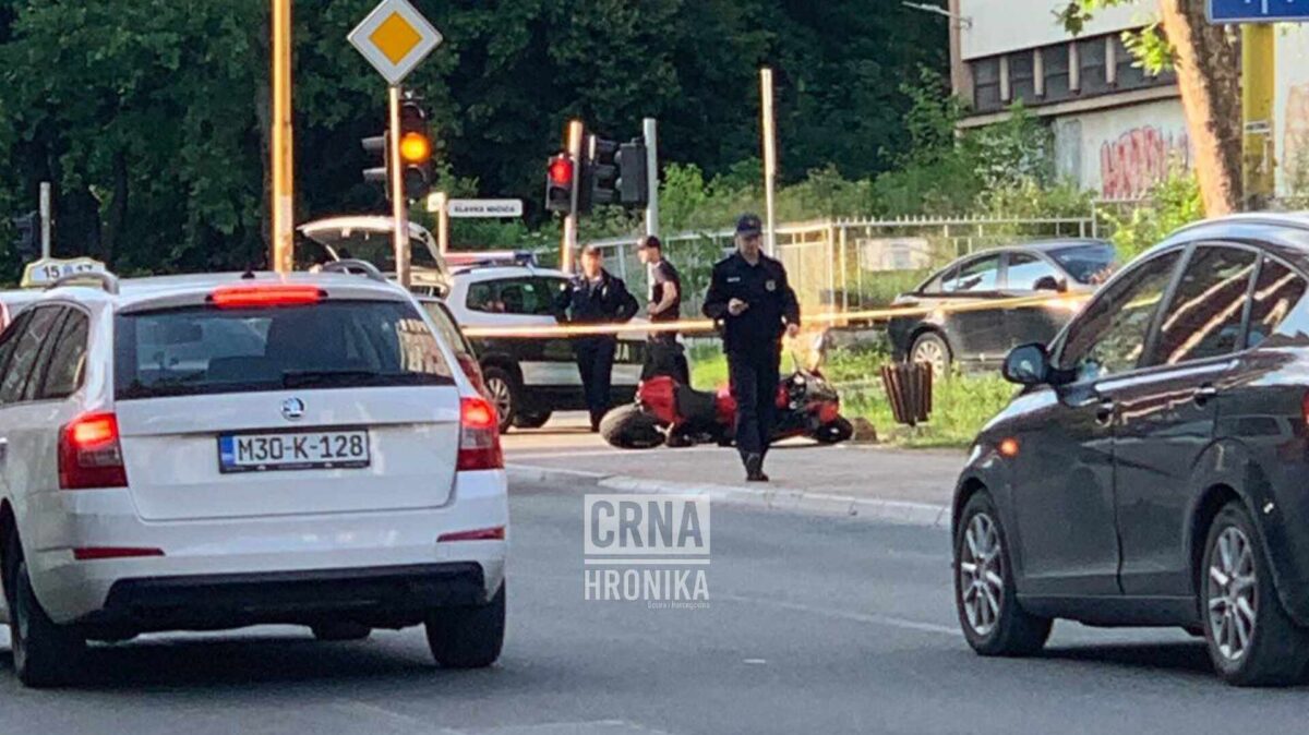 Detalji nesreće u Tuzli: Nakon sudara Golf-a i motocikla jedna osoba zadržana na UKC-u