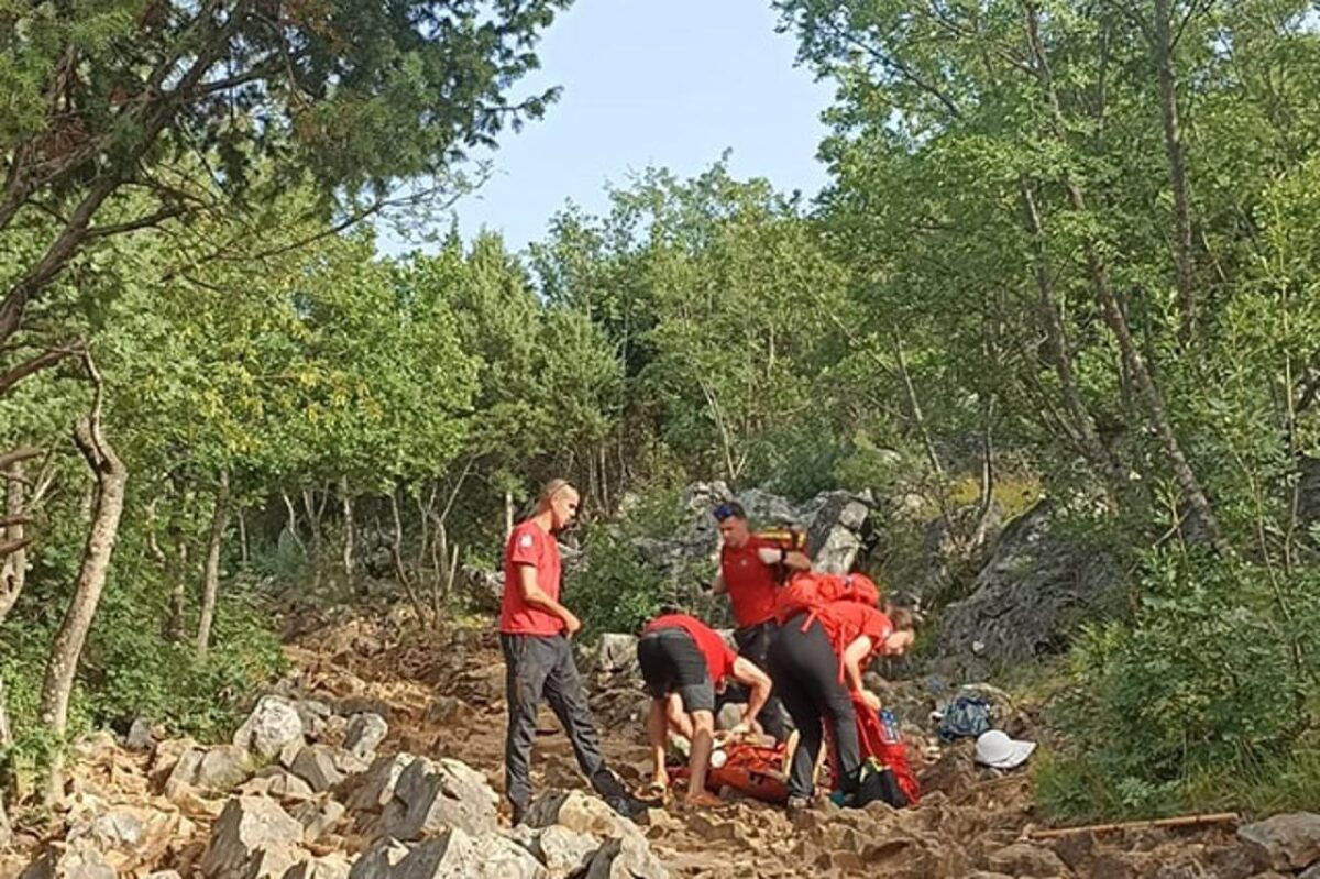 HGSS Čitluk danas uspješno proveo akciju spašavanja na Križevcu