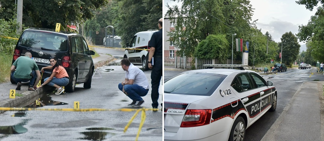 Teška nesreća u Nedžarićima: Dvije osobe povrijeđene u sudaru automobila i romobila