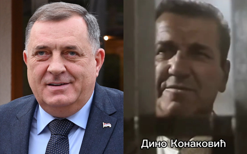 Dodik najavio da ima ekskluzivan snimak Konakovića pa objavio inserte iz filma