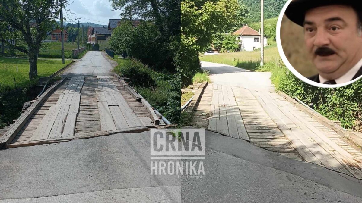 (FOTO) Građani ne žele više drvene mostove iz prošlog vijeka