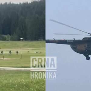 (VIDEO) Vojnici vježbali helikopterski desant na Igmanu