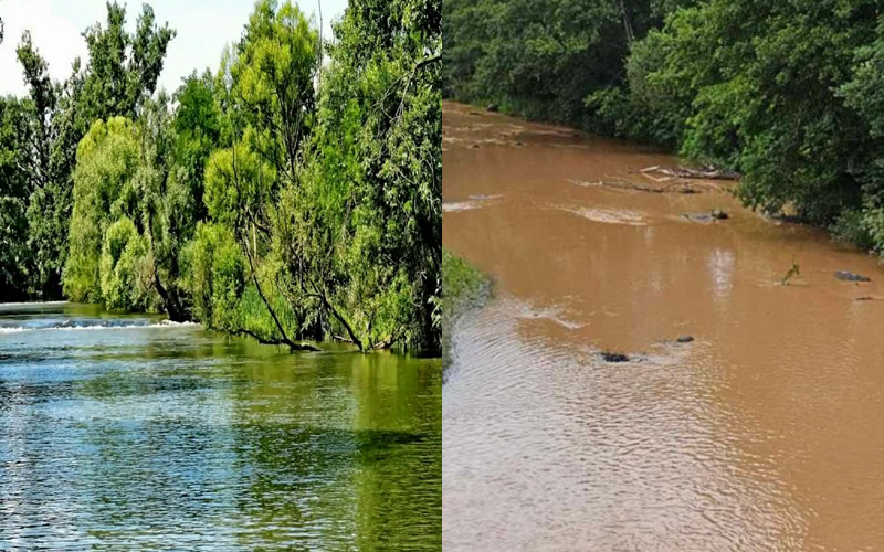 Ovo je rijeka Ukrina nekad i sad, šta je uzrok neprirodnog zamućenja?