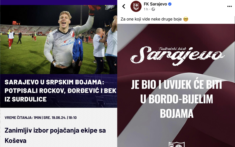 FK Sarajevo dovelo tri Srbina u jednom danu, Mozzart: Sarajevo u srpskim bojama!