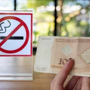 100KM kazna za svako lice koje konzumira cigarete unutar ugostiteljskog objekta