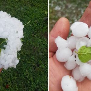 Olujni vjetar i led: Nevrijeme u dijelu BiH