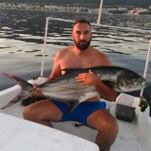 (FOTO) Nikola Krešić upecao ribu tešku 15 kilograma u Neumskom zaljevu