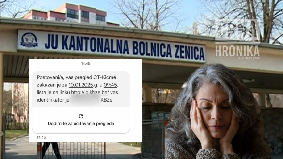 Pacijentica treba na slikanje CT-a kičme: Doktori joj rekli da dođe 2025. godine