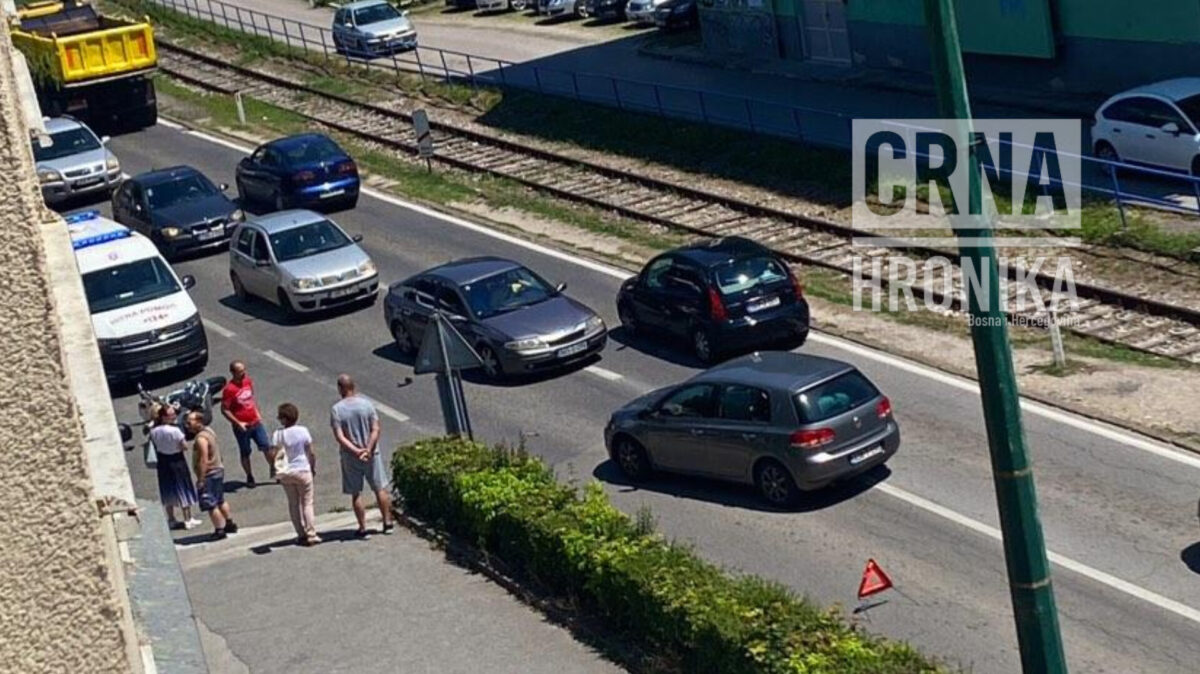 Nesreća u Vogošći: Vozač Golfa udario motociklistu