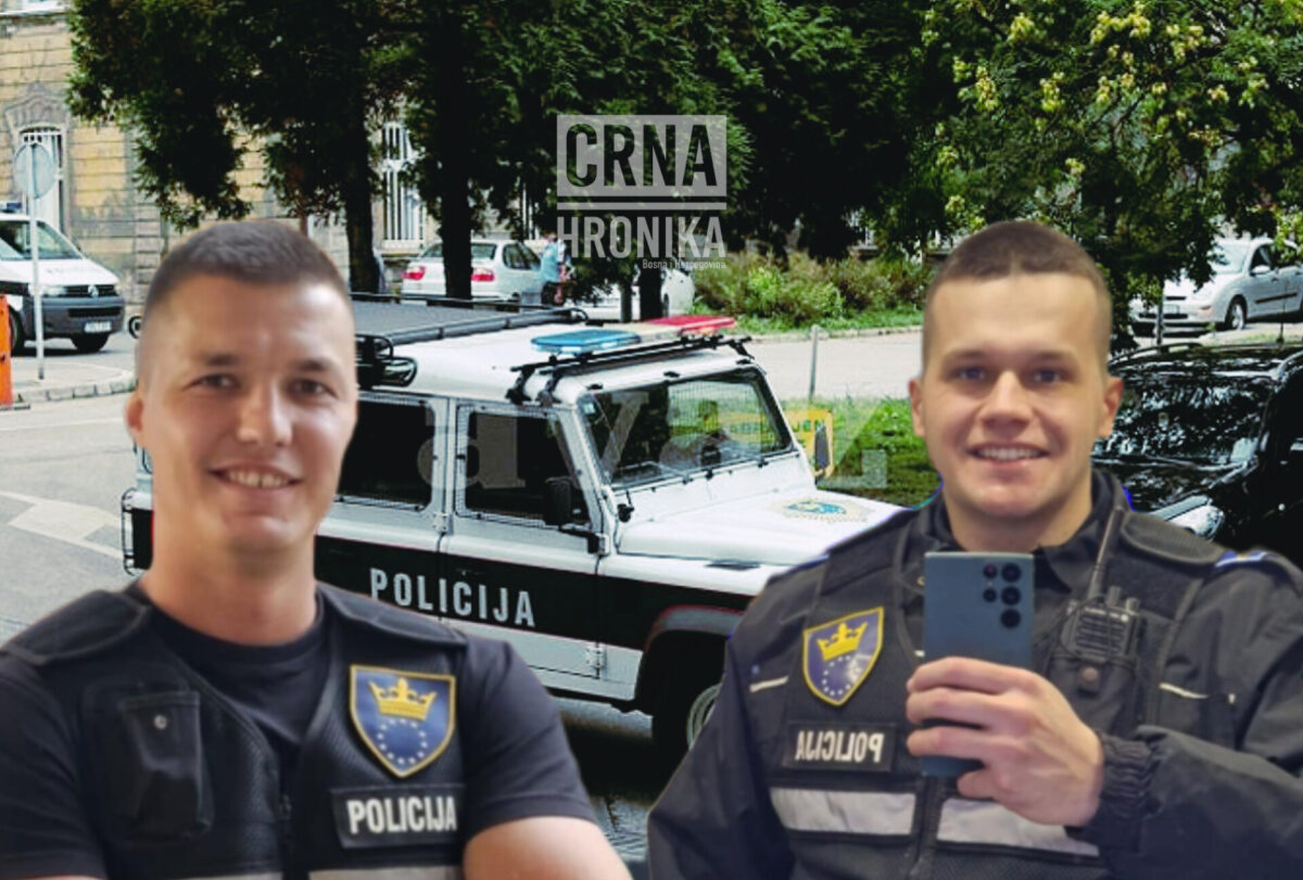 Mladi policajci spasili Zeničanina koji je namjeravao skočiti sa trećeg sprata