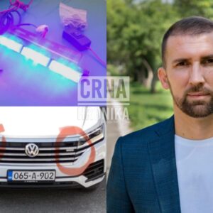 Ministar Adnan Delić na službeni automobil ugradio blinkere iako za to nema pravo