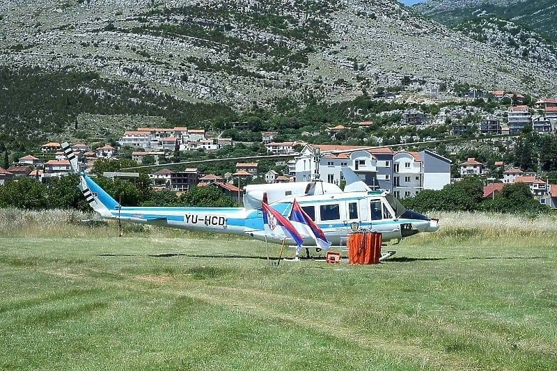 Helikopter iz Srbije ne može gasiti požare u Hercegovini: Ministarstvo ne daje dozvolu