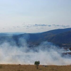 Ugašen požar na Fortici iznad Mostara nakon višesatne borbe