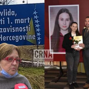 Djevojčica Emina Hasić koja je kažnjena zbog slavljenja Dana nezavisnosti BiH sada učenica generacije