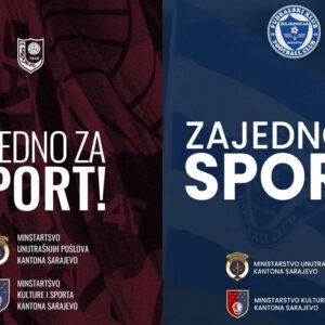 MUP KS i Ministarstvo kulture i sporta podržali FK Sarajevo i FK Željezničar: Zajedno za sport